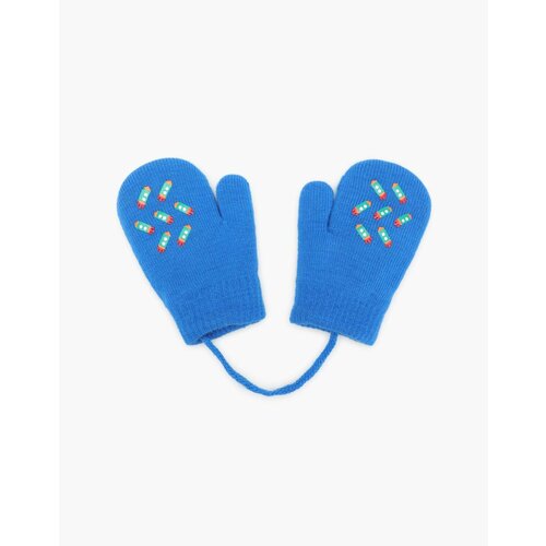 фото Варежки gloria jeans, размер 1-3г, синий