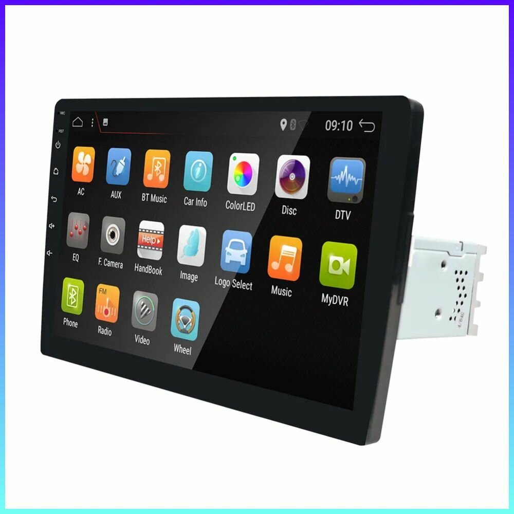 Автомагнитола Android (CarPlay, Wi-Fi, Bluetooth, GPS, USB)