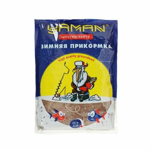 Прикормка Yaman Winter Taste Лещ зимняя, шоколад, цвет коричневый, 700 г (комплект из 9 шт)