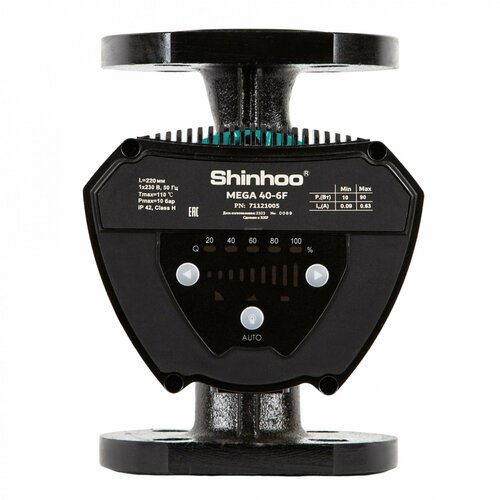 Насос циркуляционный Shinhoo MEGA 40-6F 1x230V