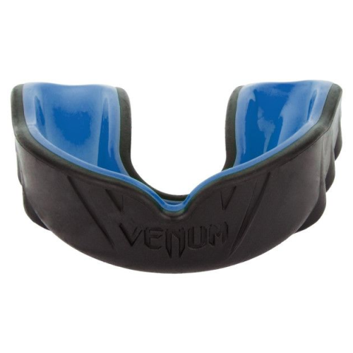 Капа боксерская Venum Challenger Black/Blue (Взрослый размер) капа боксерская venum challenger white black взрослый размер