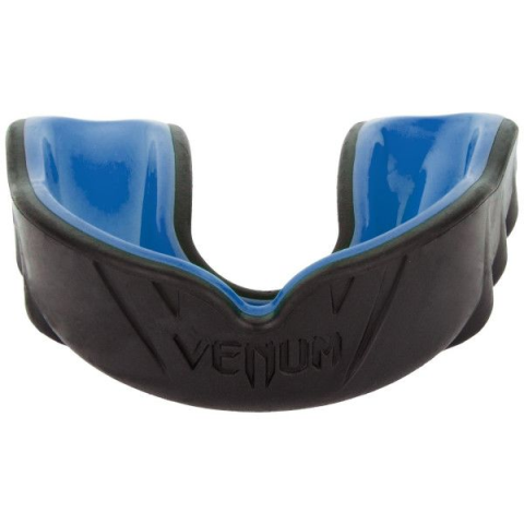 Капа боксерская Venum Challenger Black/Blue (Взрослый размер)
