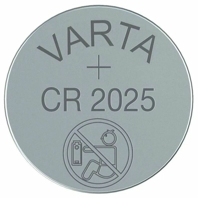 батарейка VARTA ELECTRONICS CR 2025 блистер 2шт - фото №19