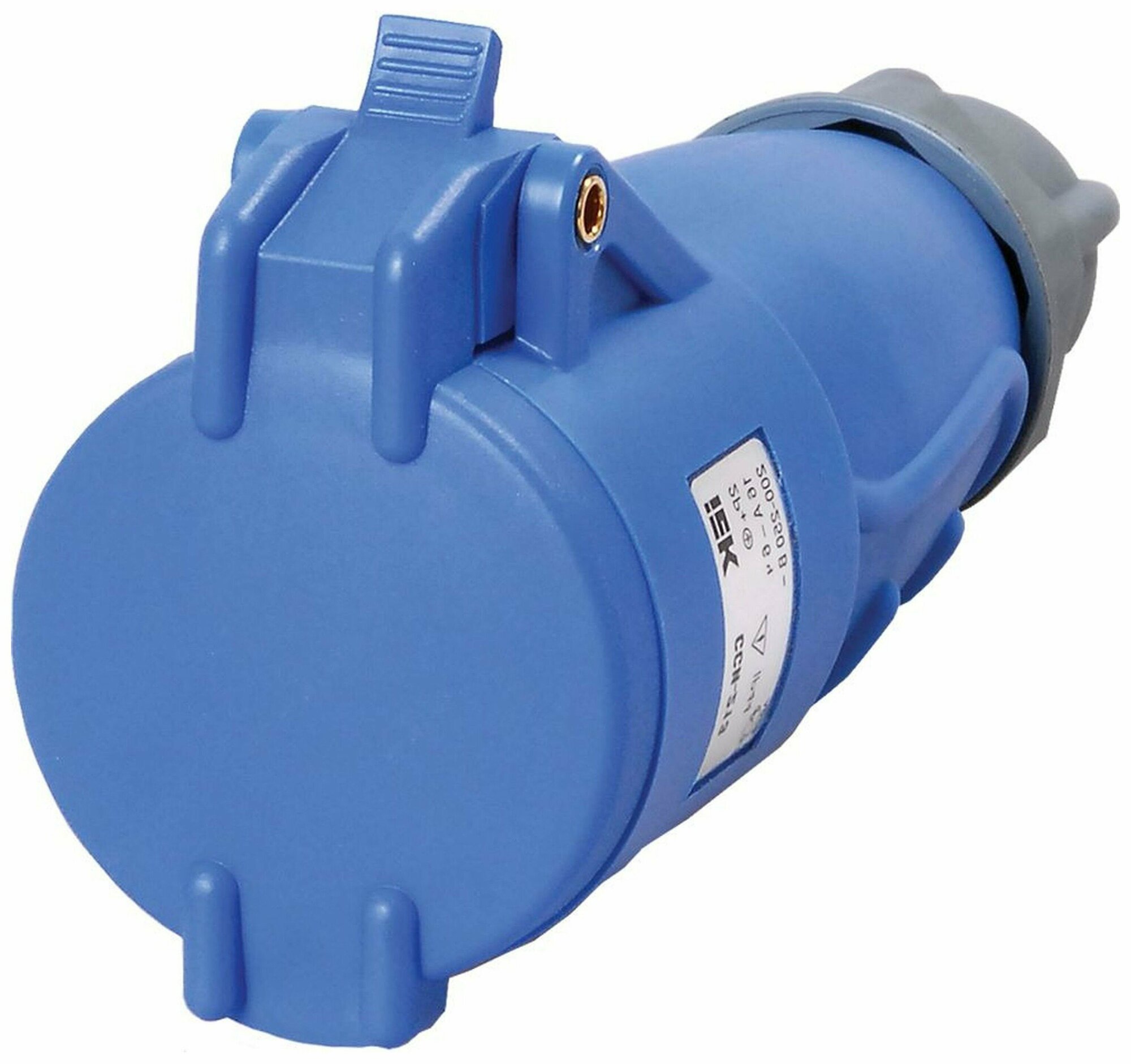 PSN21-016-3 Розетка переносная ССИ-213 16А-6ч/200-250В 2Р+РЕ IP44 MAGNUM IEK - фото №7