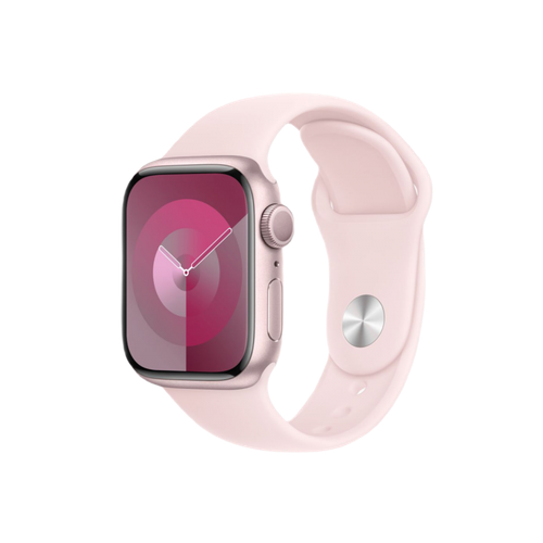 Apple Watch Series 9 41mm Pink Aluminum Case Light Pink Sport Band 5700000₽