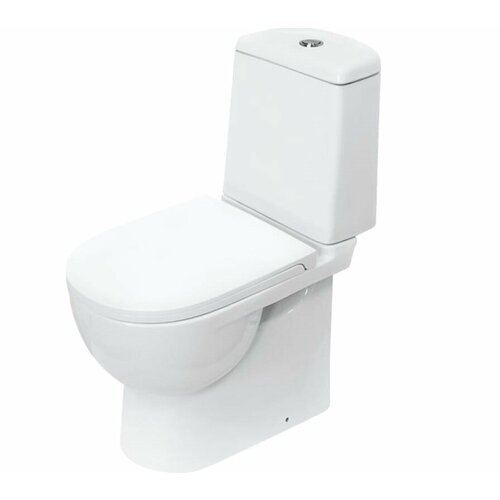 Sanita Lux Унитаз-компакт Best Exclusive с сиденьем дюропласт WC. CC/BEST/2-P/WHT. G SANITA LUXE