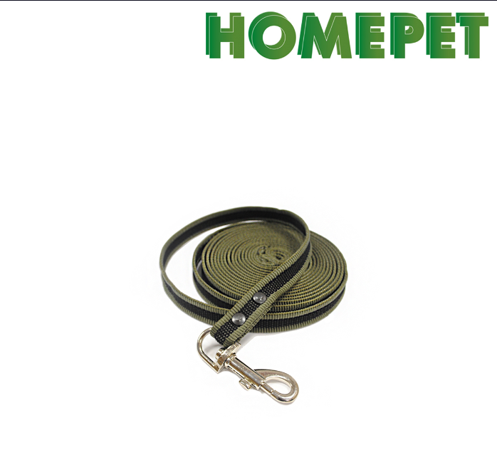 Поводок для собак с ручкой и карабином HOMEPET 18 ммх3 м