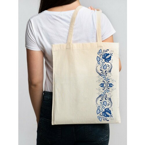 фото Сумка шоппер just4you, синий