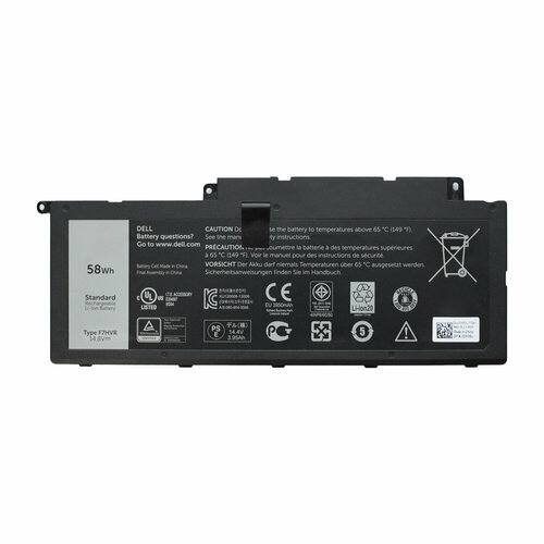 Аккумулятор, батарея F7HVR для Dell Inspiron 7537 / 7737 / 7746 аккумулятор dell f7hvr