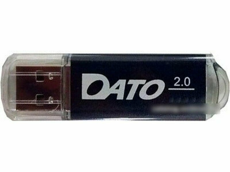 Флешка USB DATO DS7012 16Гб, USB2.0, черный [ds7012k-16g] - фото №3