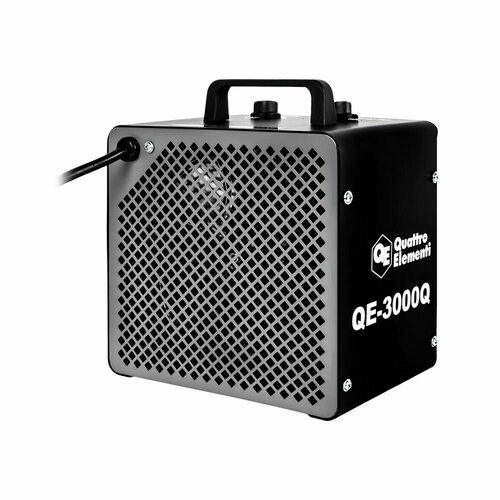 Нагреватель воздуха электрический керамический QUATTRO ELEMENTI QE-3000Q КУБ 1530 кВт 238 м кубч площадь обогрева 30 м2 220 В шт 299900₽