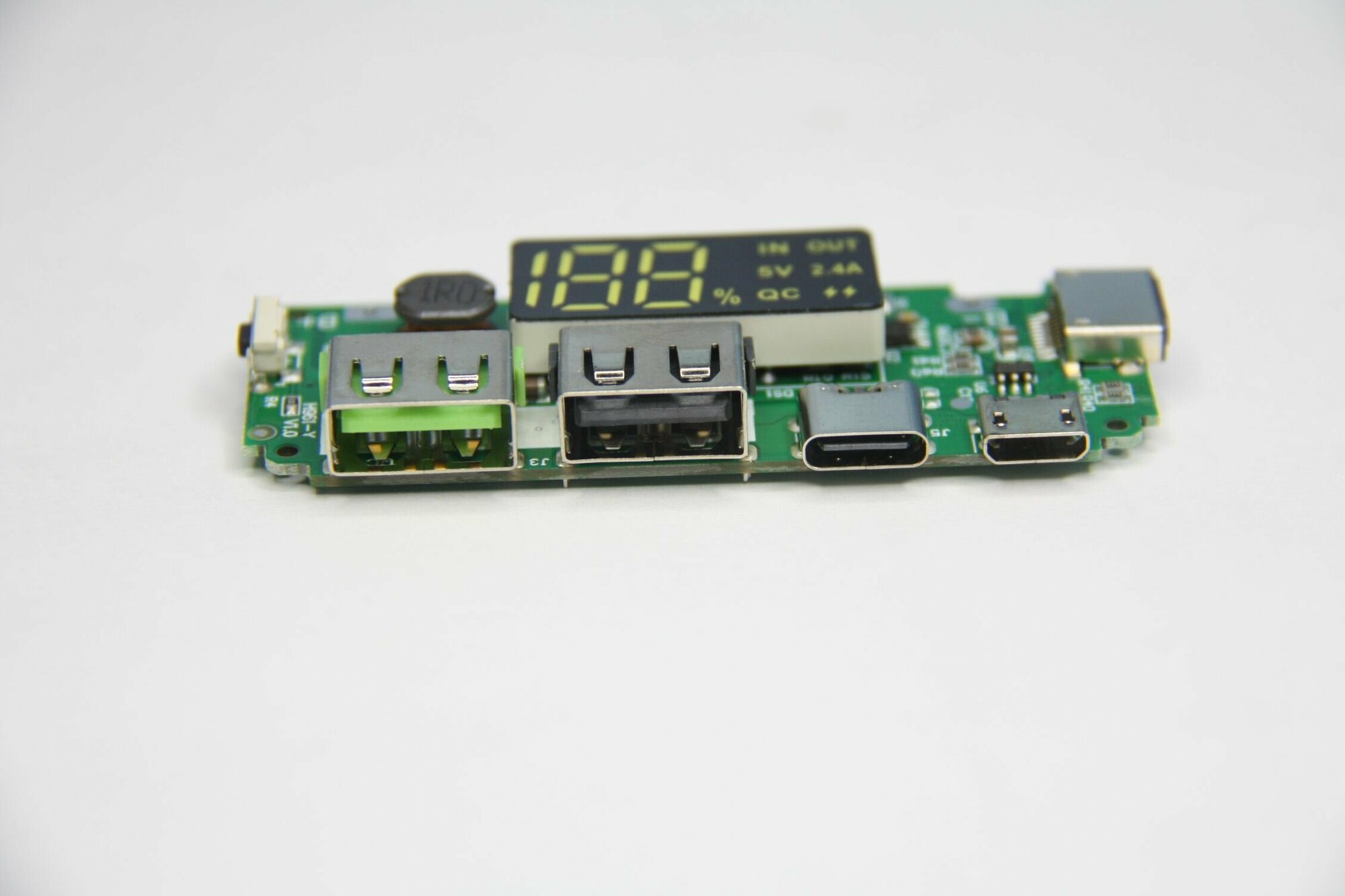 Плата для зарядного устройства для литиевых батарей Micro/Type-C USB 5V 24 для повербанка 18650 А