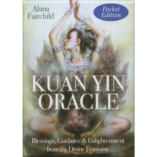 Карты Таро Pocket Kuan Yin Blue Angel / Карманный Куань Инь fairchild a таро wild kuan yin oracle