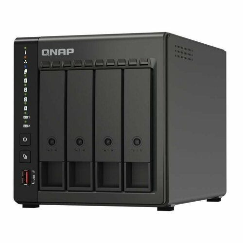 QNAP TS-464C2-8G NAS сервер сетевое хранилище 86900₽