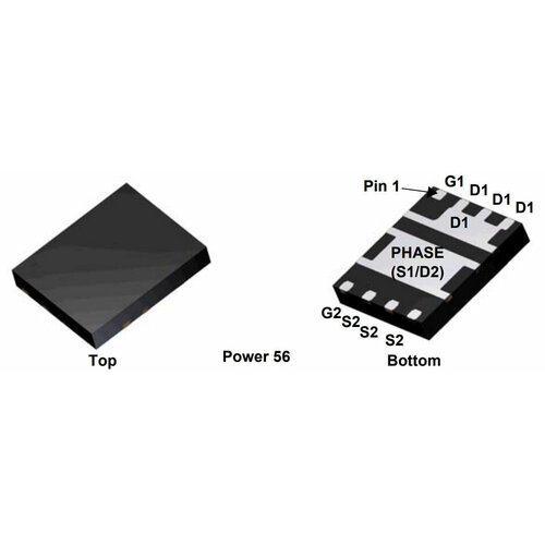 Микросхема FDMS3615S N-Channel MOSFET 25V 23A POWER56 микросхема fdms3615s n channel mosfet 25v 23a power56