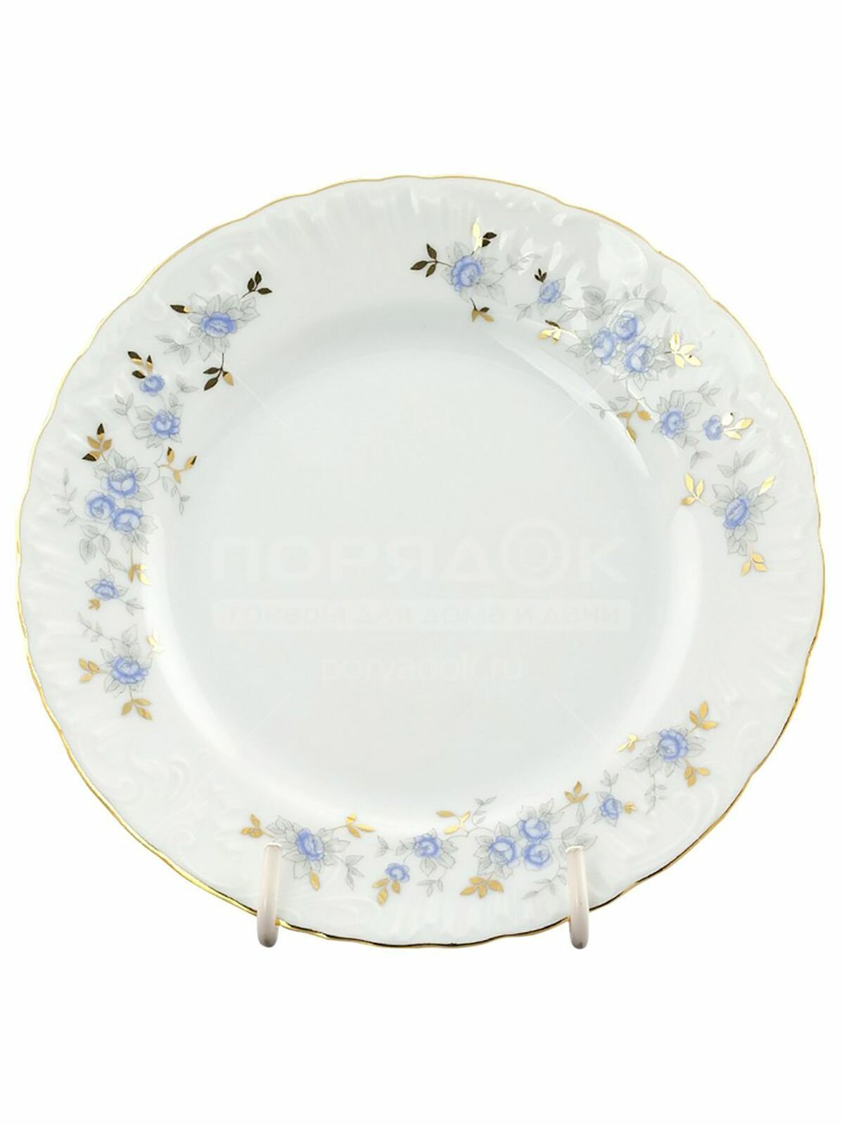 Тарелка обеденная Cmielow Rococo, фарфоровая, 26 см