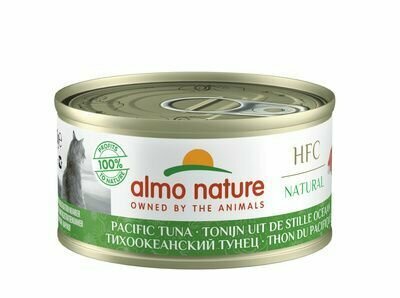 Almo Nature Консервы для Кошек "Тихоокеанский Тунец" Legend HFC Adult Cat Pacific Tuna 24шт*70гр