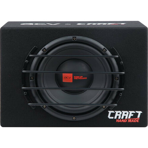 Сабвуфер автомобильный ACV CRAFT B10A 200Вт активный 25см10 13419₽