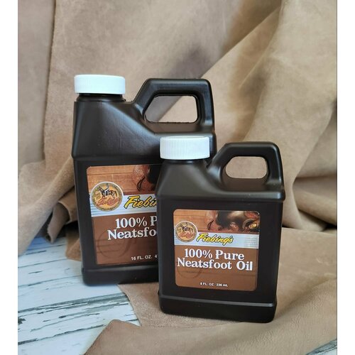 Масло копытное, косное для кожи Neatsfoot Oil100% pure Fiebing'S USA 236мл