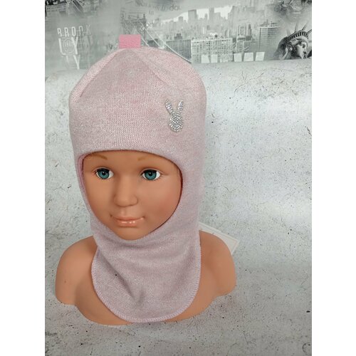 фото Шапка , размер 46-48, пыльная роза нет