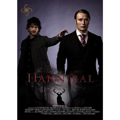 Постер Ганнибал 30х40 см