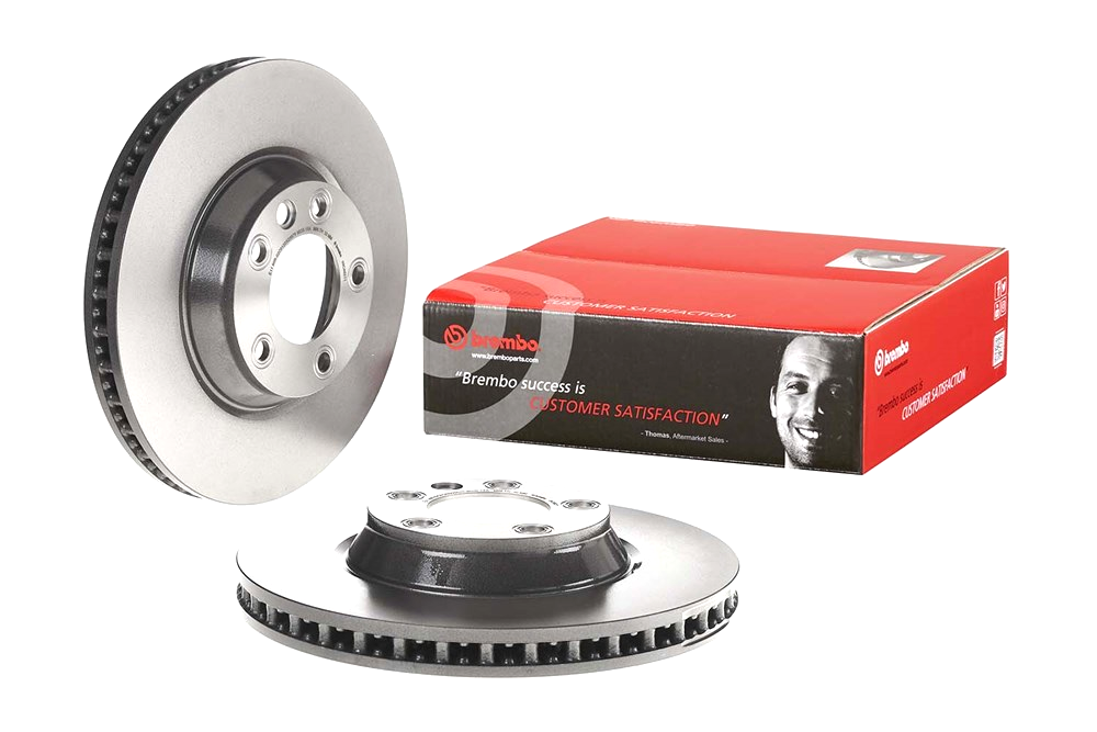 BREMBO 09. c882.11 (0986479249 / 0986479251 / 09A06211) диск тормозной передн. с уф покрытием Audi (Ауди) (Комплект 2 штуки)