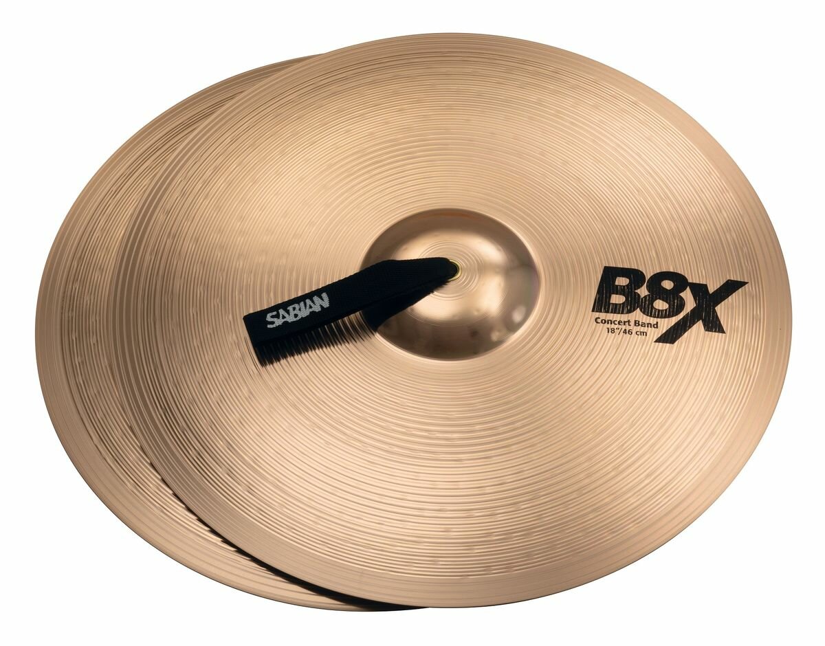 Sabian 18" B8X Concert Band тарелки оркестровые (пара)