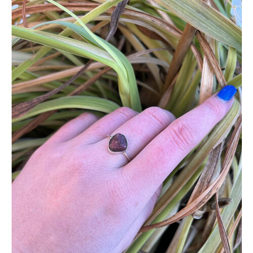 Кольцо True Stones, турмалин, размер 17.5, розовый
