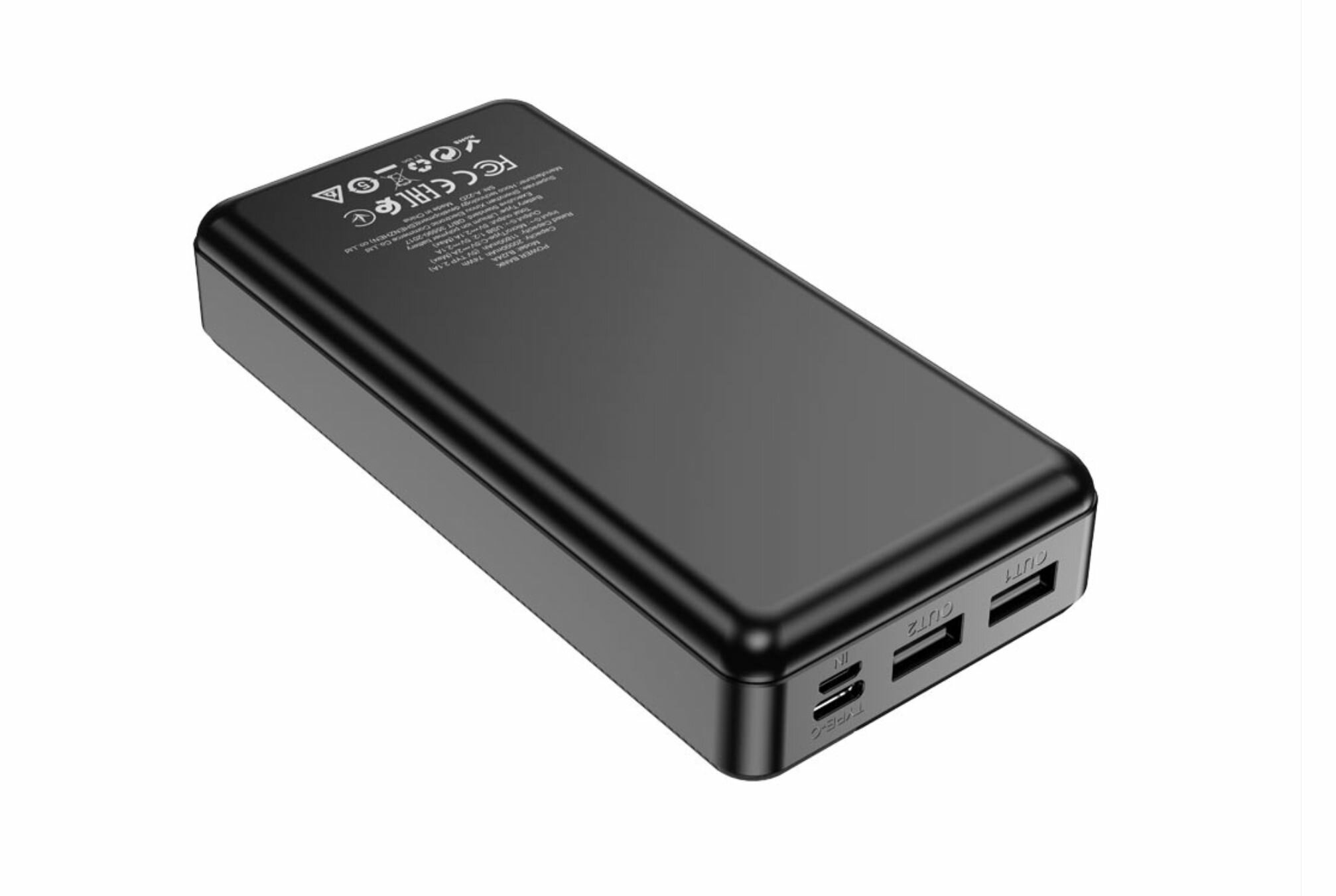 Внешний аккумулятор Borofone Power Bank BJ24A 20000mAh Black 6974443385137