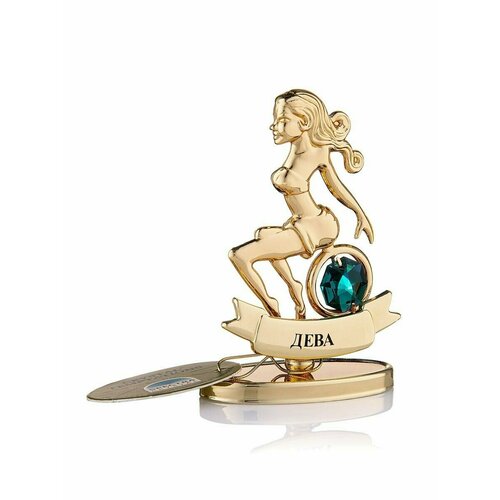 Фигурка Знак зодиака "Дева" Swarovski золотистый