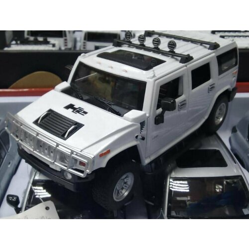 фото Коллекционная машинка игрушка металлическая hummer h2 багажником масштабная модель 1:24 hc-toys