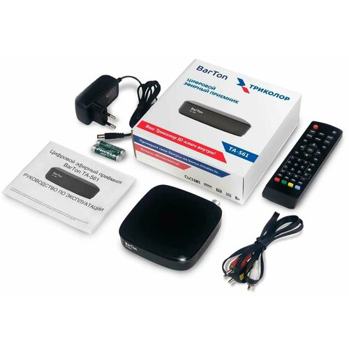 ТВ-тюнер BarTon TA-561 черный