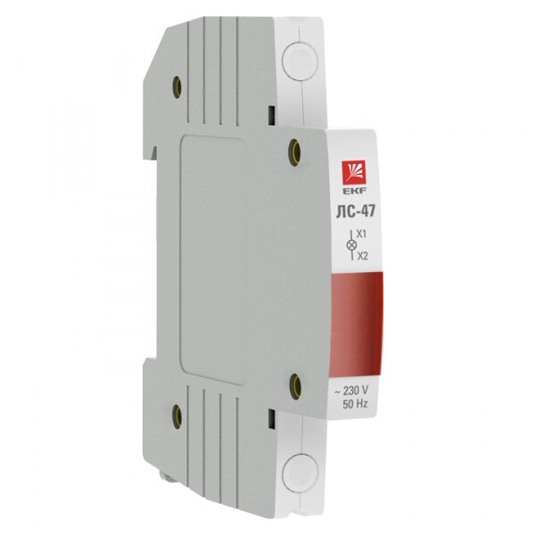 EKF PROxima Лампа сигнальная ЛС-47 (красная)