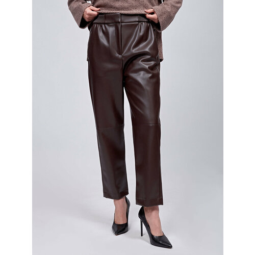 Брюки  SKILLS & GENES, размер 44, коричневый