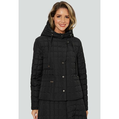 фото Куртка d'imma fashion studio окси, размер 50, черный