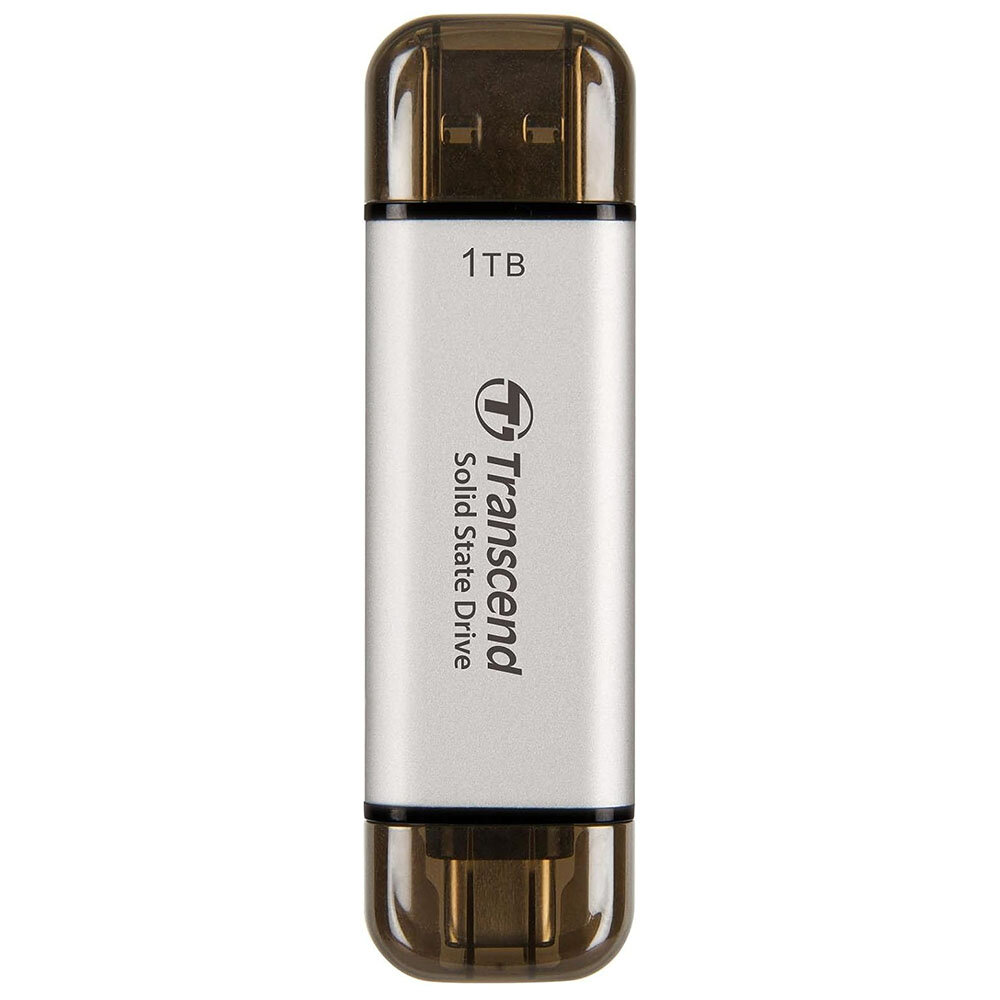 Transcend 1TB USB-C TS1TESD310S USB-A, grey