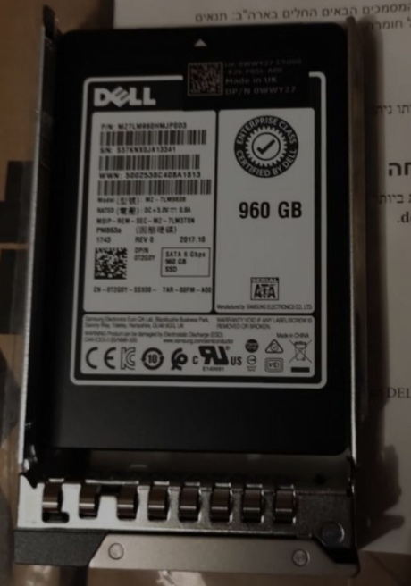 960 ГБ Внутренний SSD-диск Dell 400-ATLX (400-ATLX)