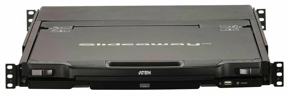 Консоль KVM ATEN CL5800NR LCD 17" - фото №6