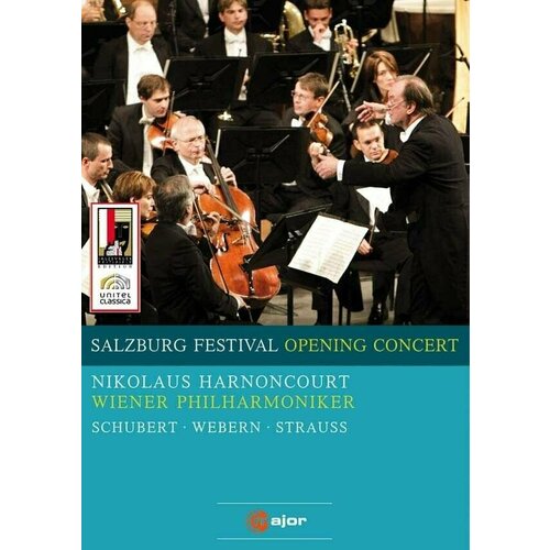 SALZBURG FESTIVAL 2009 OPENING CONCERT - SCHUBERT, F. / STRAUSS, Josef (Harnoncourt). 1 DVD dvd salzburg opening concert 2011 1 dvd
