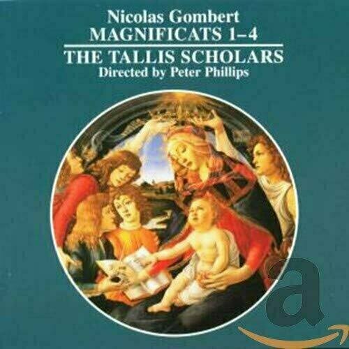 AUDIO CD Gombert: Magnificats 1-4 - Tallis Scholars and Peter Phillips non papa missa pastores quidnam vidistis tallis scholars