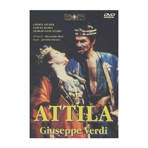 VERDI, G. - Attila, Ch.Studer, S.Ramey, G.Zancanaro. 1 DVD verdi attila complete war memorial concerto giulini barbieri