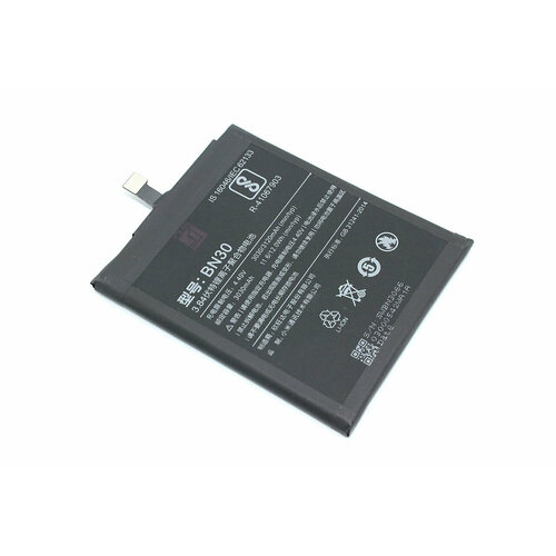 Аккумуляторная батарея BN30 для Xiaomi Redmi 4A (2300 mah) аккумулятор cs mum480sl bn30 для xiaomi redmi 4a 3 85v 3100mah 11 94wh