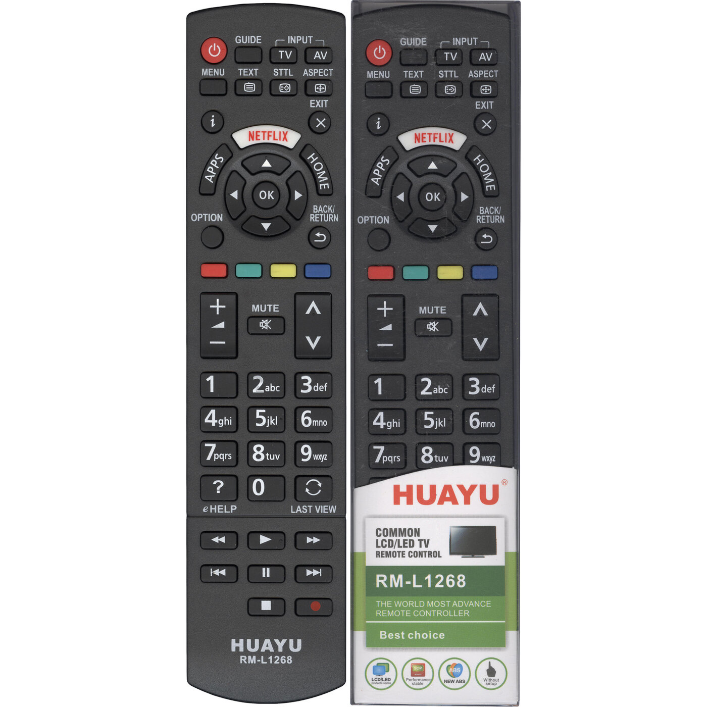 Huayu Panasonic RM-L1268 Универсальный пульт для TV. — фото 19