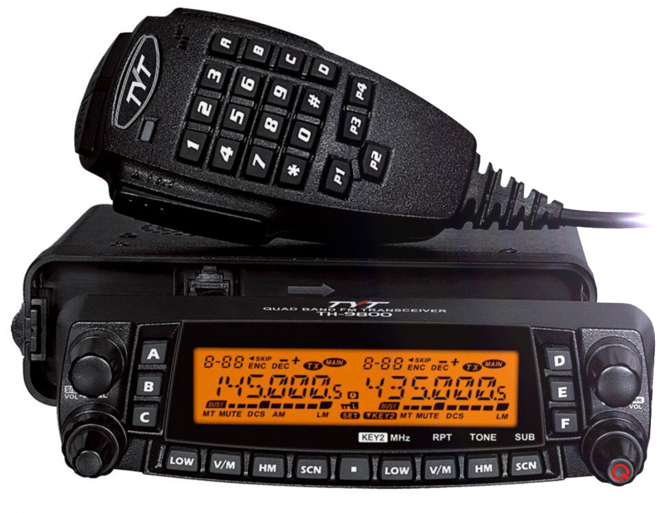 Рация автомобильная TYT TH-9800 50 Ватт (ревизия - 2106А) — фото 2