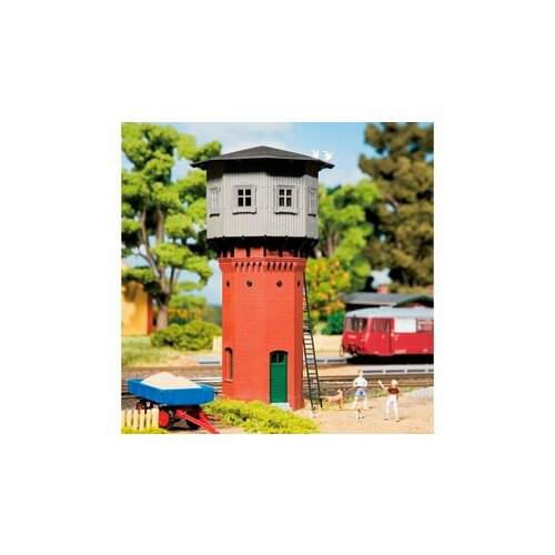 11412 AUHAGEN Водонапорная башня WASSERTURM - модель постройки / здания / сооружения масштаба 1:87 для игрушечной железной дороги H0 (HO), 16.5 мм