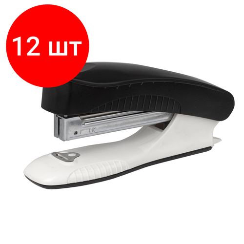 Комплект 12 шт, Степлер №10 BRAUBERG 