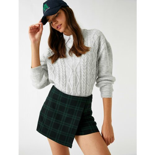 Пуловер KOTON, размер L, серый пуловер koton размер l серый