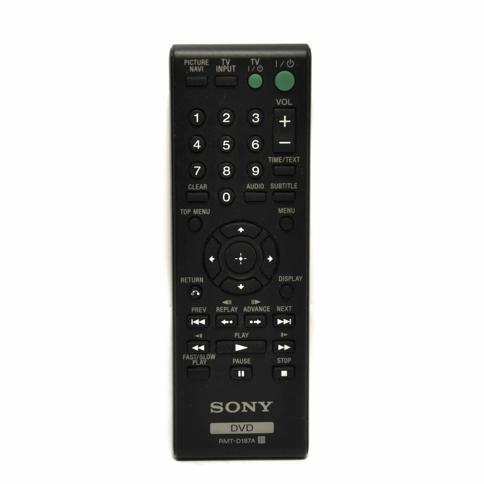 Пульт Huayu для Sony RM-D1019 (корпус RMT-D187P) (DVD)