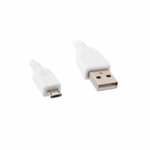 Кабель USB 2.0 Pro Gembird/Cablexpert CCP-mUSB2-AMBM-W-0.5M AM/microBM 5P 0.5м
