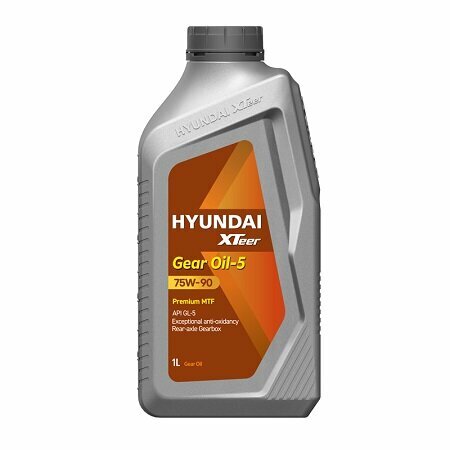 Масло трансмиссионное HYUNDAI XTeer Gear Oil-5 75W90, 75W-90, 1 л